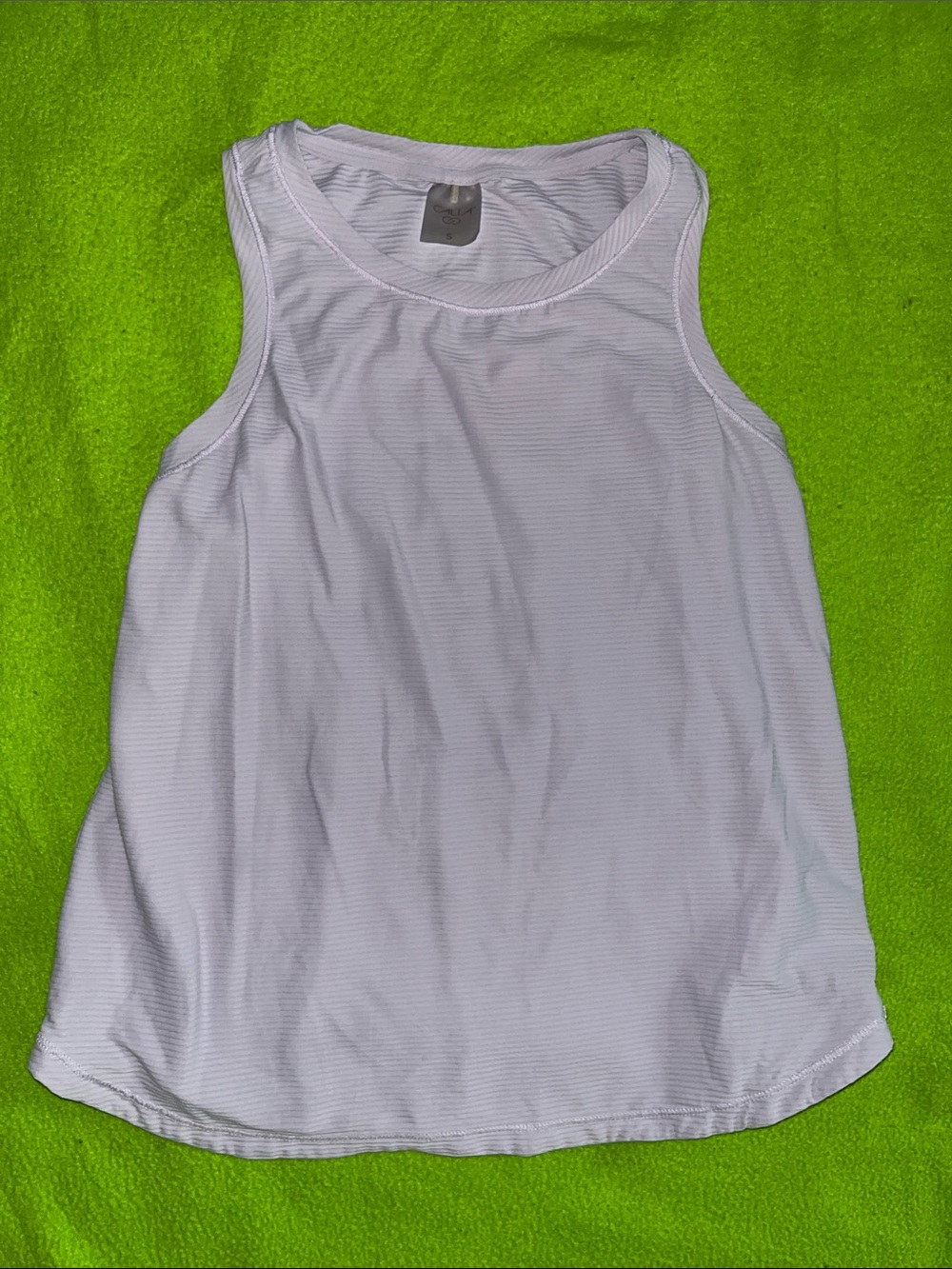 CALIA by Carrie Underwood Light Lavender Sleeveless Ribbed Tank